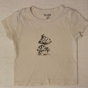 Brandy Melville mushroom fairy tee